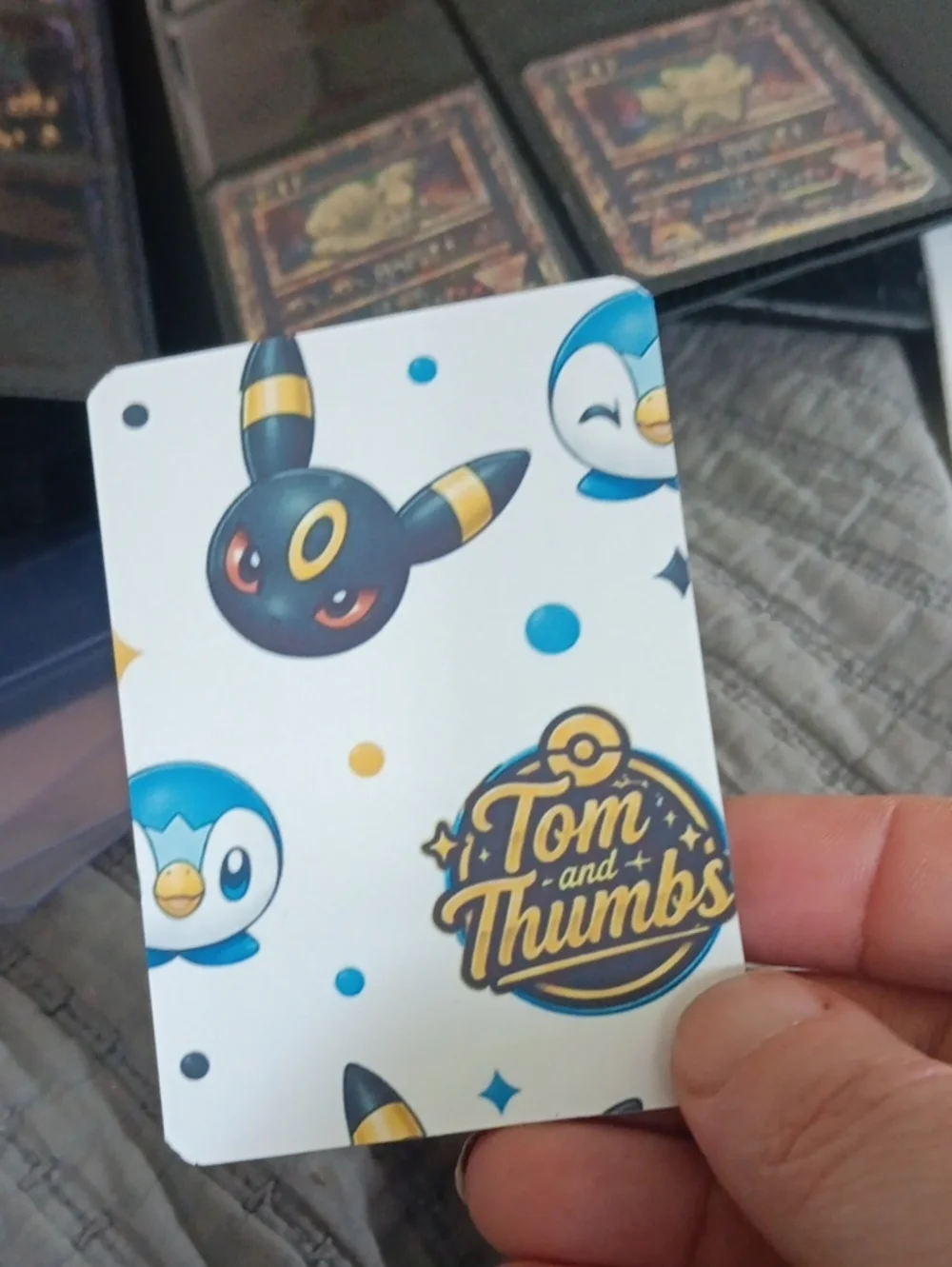 Holographic Arcanine-Inspired Collectible Game Card - Multicolor